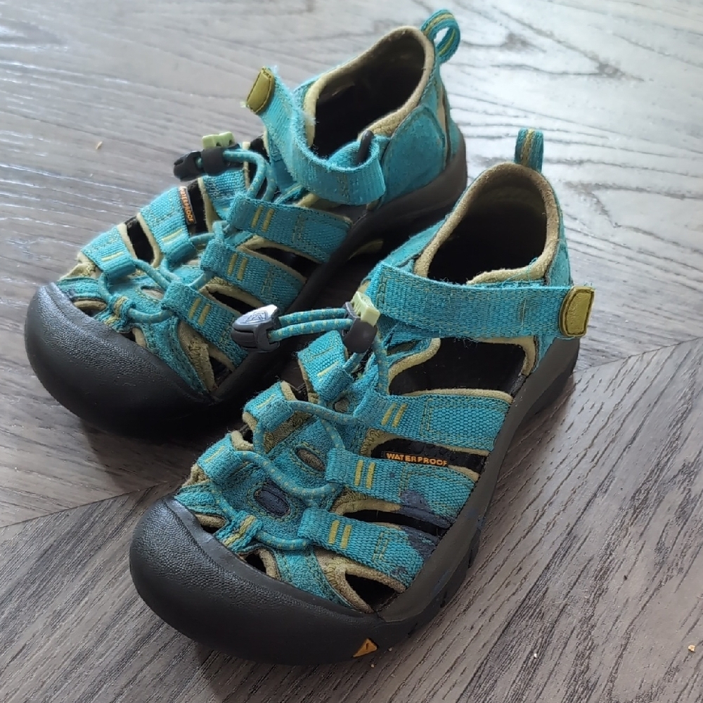 Keen Kids Sandals - Teal and Olive - Picture 2 of 6